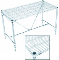 Stainless Steel Rod-Top Table